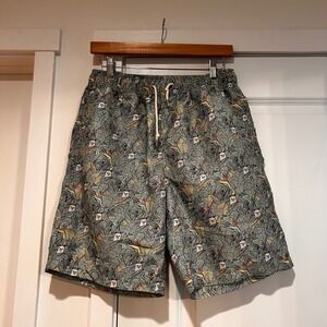 Ripndip Lord Nermal Cat Tropical Leaf Swim Trunks Mens Large Board Shorts Beach